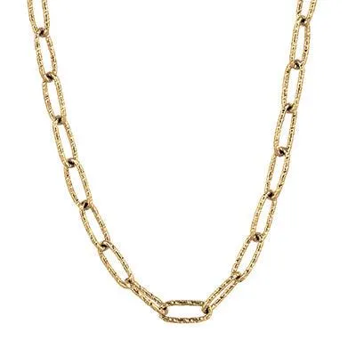 Textured Big Link Fancy Chain