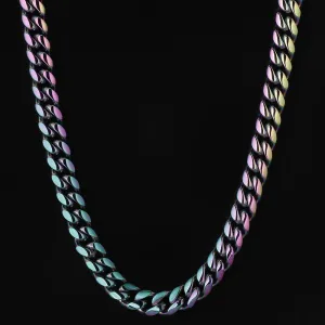 The Rainbow Bridge® - 10mm Rainbow Miami Cuban Link Chain