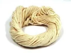 Thick Thread Janeu  5 Pc (White)