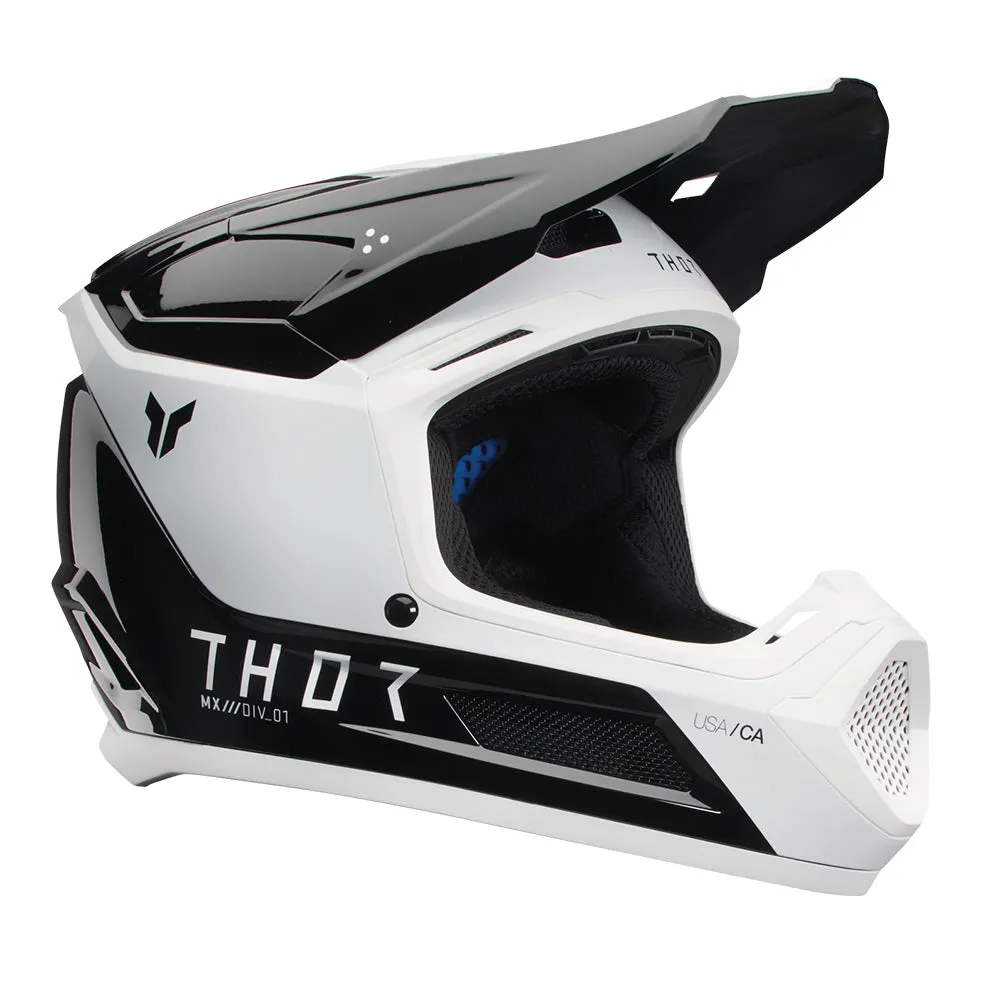 Thor Helmet Fleet Storm Black/White Youth