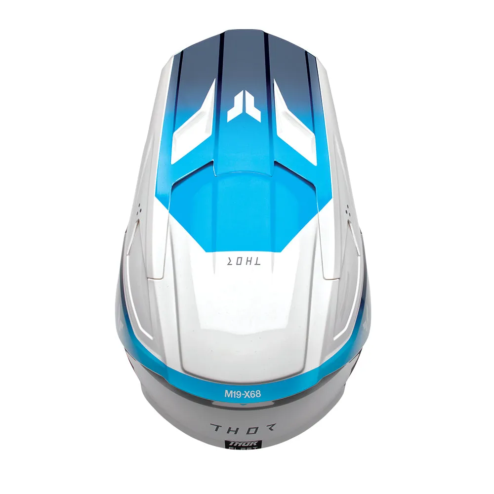 Thor Helmet Fleet Storm White/Navy Youth