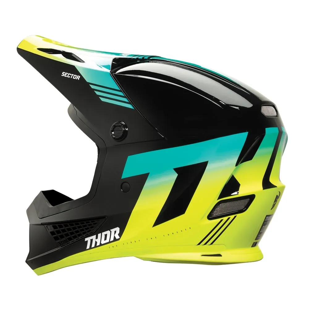 Thor Sector 2 Carv Helmet Bk/Ac