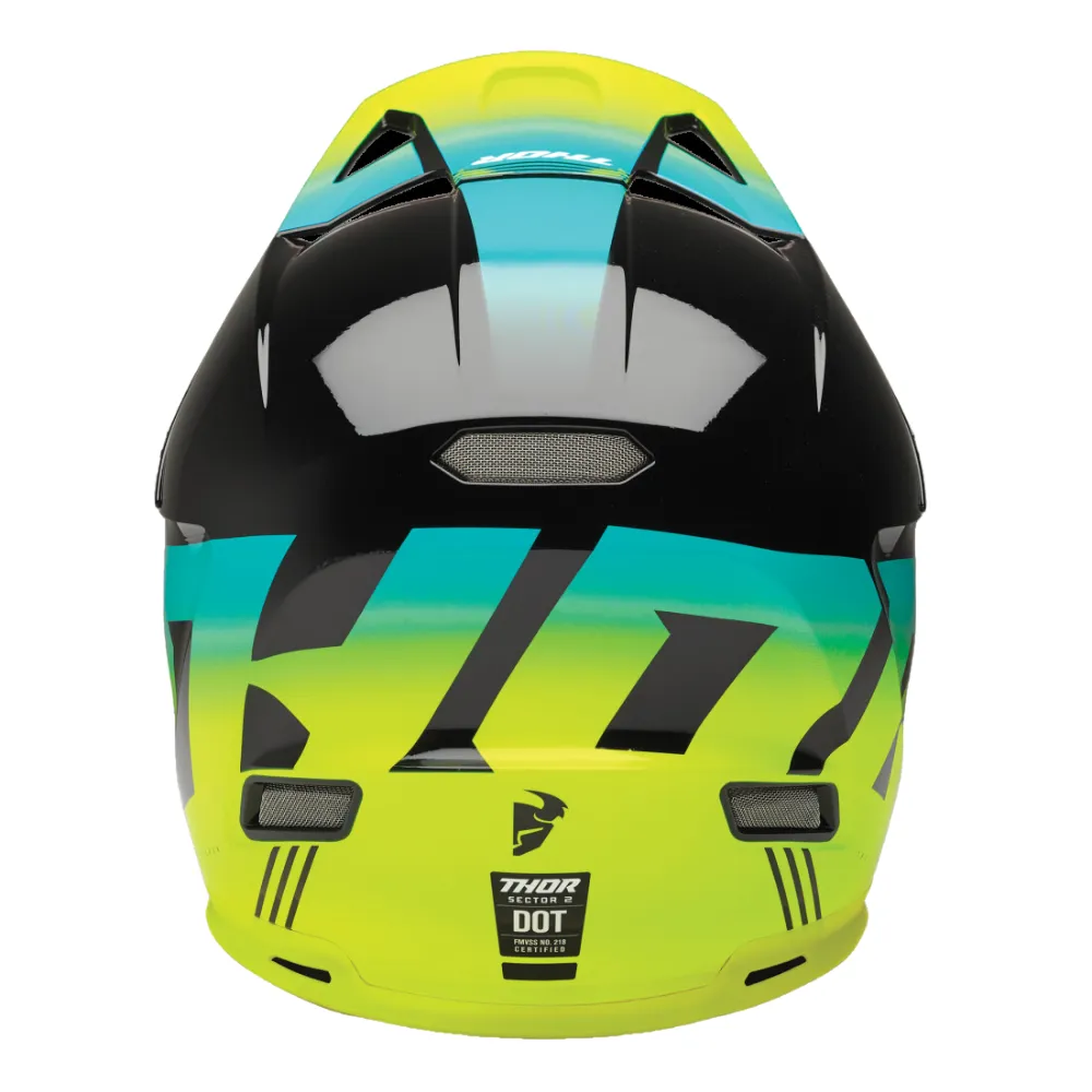 Thor Sector 2 Carve Black/Acid Helmet