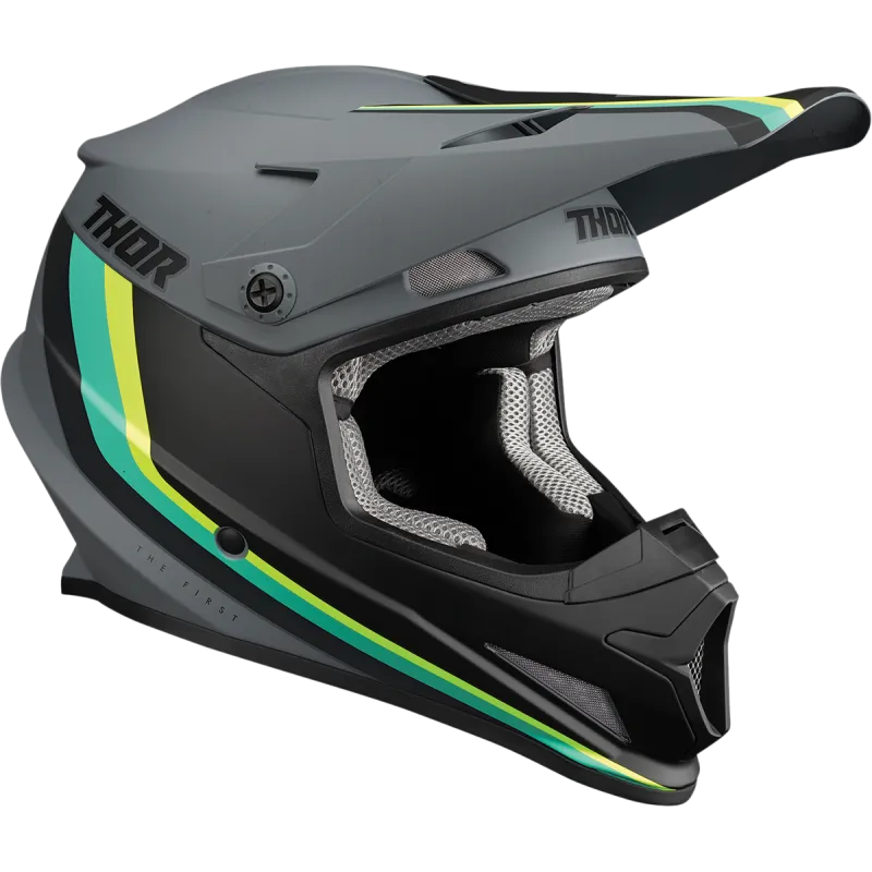 THOR Sector Off-Road MX Helmet - Runner Graphic