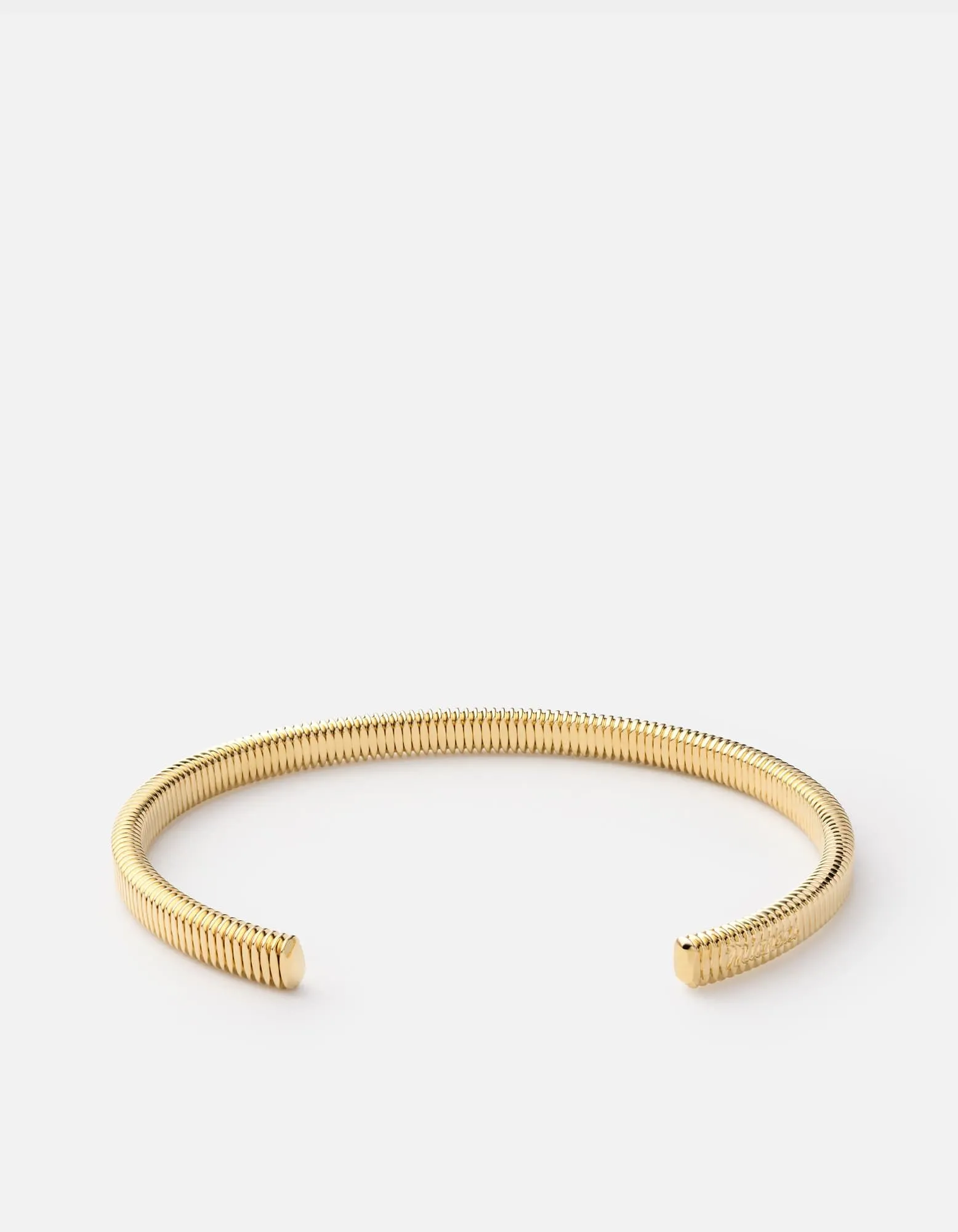 Thread Cuff, 14k Gold