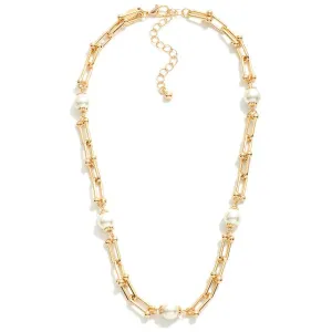 Tiff Pearl Necklace