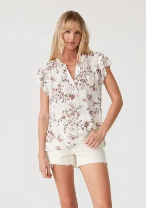 Tinley Flutter Sleeve Top