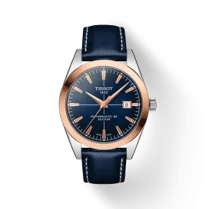Tissot Gentleman Powermatic 80 Silicium Solid 18K Gold Bezel
