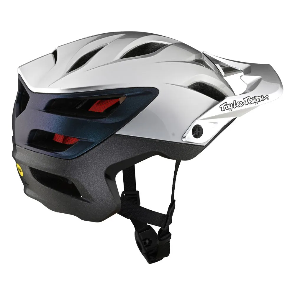 TLD A3 AS MIPS Helmet Uno Silver / Electro XL/2XL