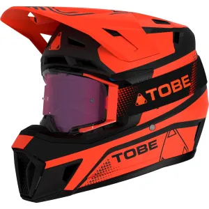 Tobe Tekno T7 Helmet with Mirror Lens Ballistic Goggle