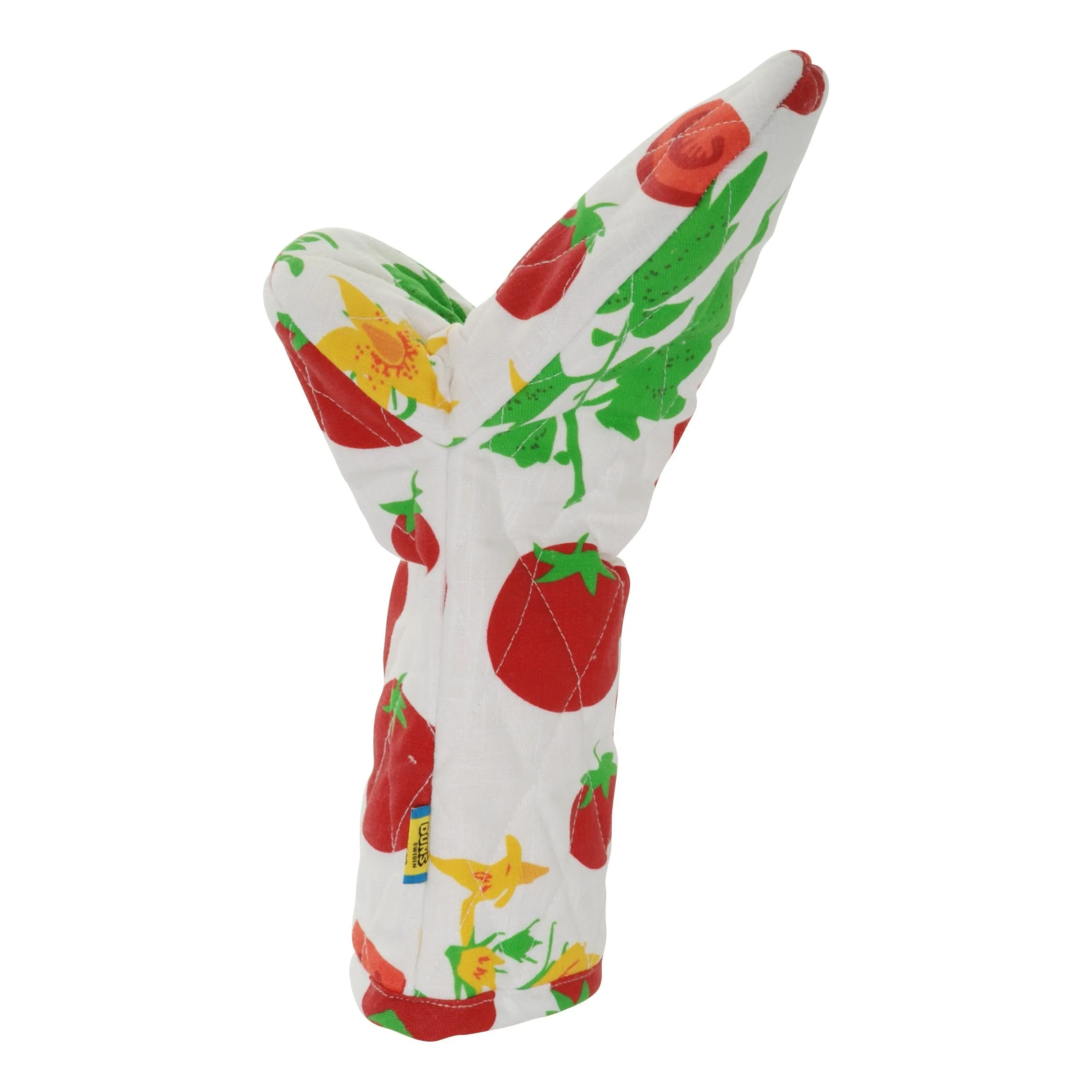 Tomatoes Oven Mitt (single - cotton/linen blend)