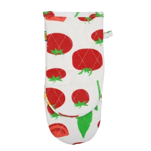 Tomatoes Oven Mitt (single - cotton/linen blend)
