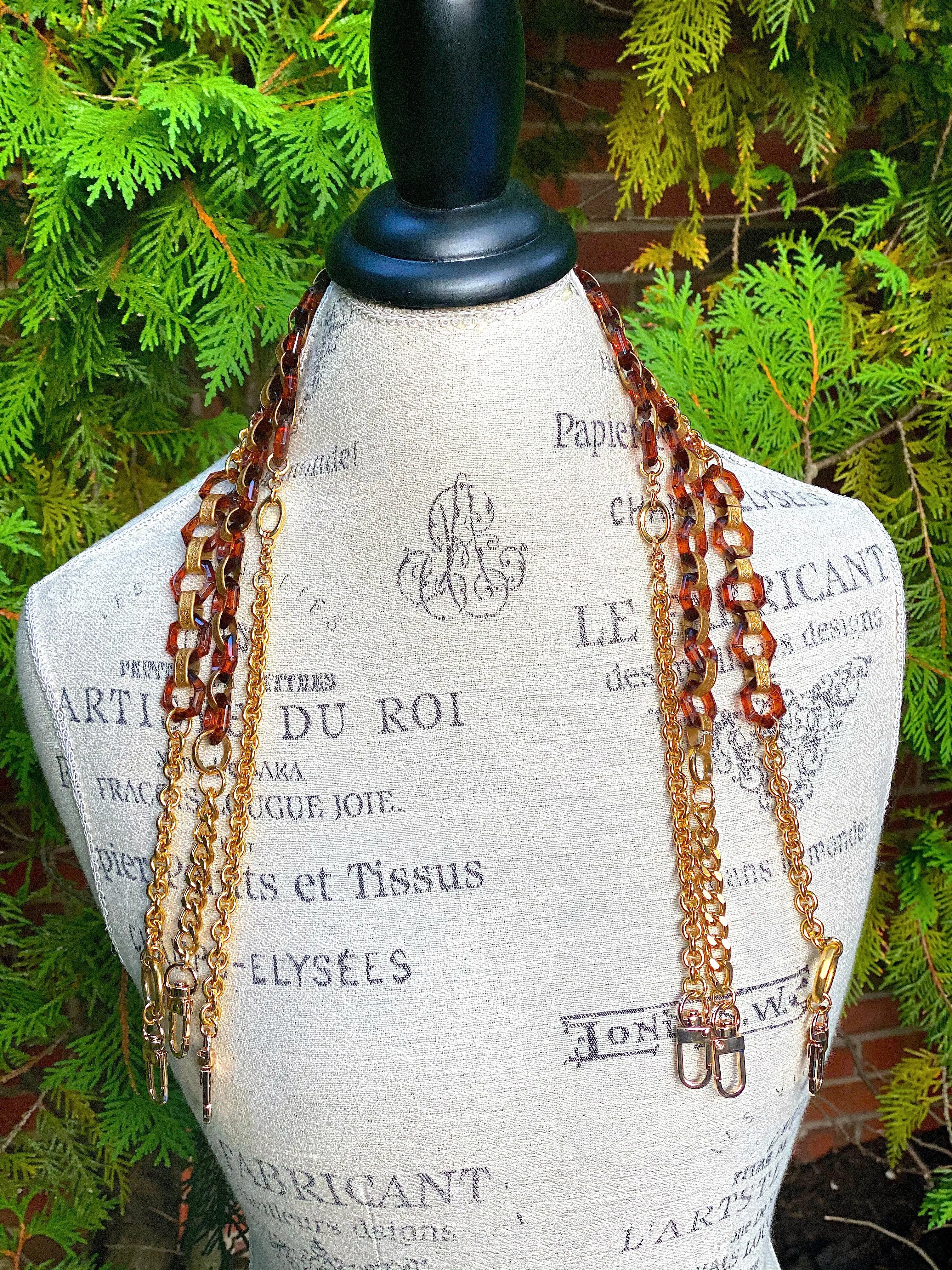 Tortoise Glass Mask Chain