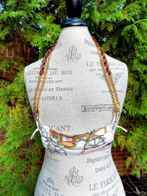 Tortoise Glass Mask Chain