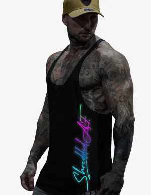 Trip Reflective Signature Tank Black