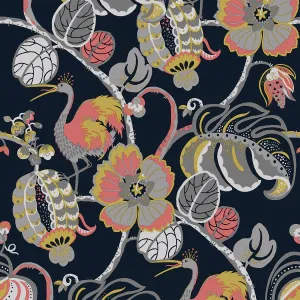 Tropical Fete Really Rouge Self-Adhesive TR415 Wallpaper