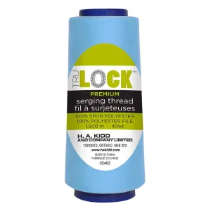 TRULOCK Premium Serging Thread 1500m - Light Blue