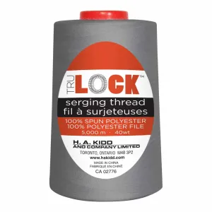 TRULOCK Serging Thread 5000m - Dark Grey