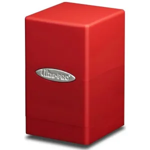 ULTRA PRO - Satin Tower - Red Deck Box Card Storage