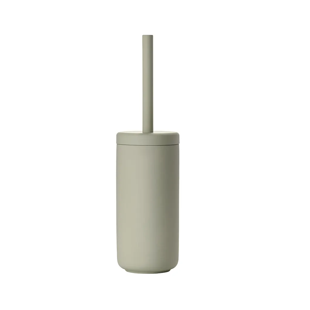 Ume Bathroom Accessories Set - Free Standing - Stoneware/Eucalyptus
