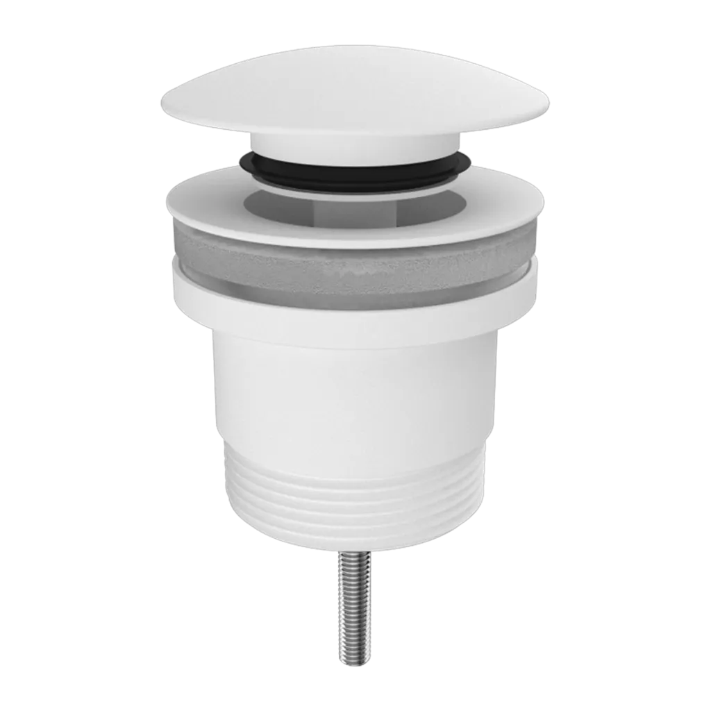 Universal Pop Up Waste - Matte White