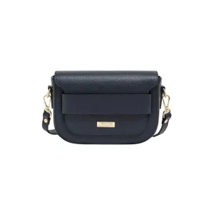 Vestirsi Zoe Navy Crossbody Saddle Bag