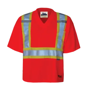 Viking® V-Neck Safety Short Sleeve T-Shirt, Style 6005