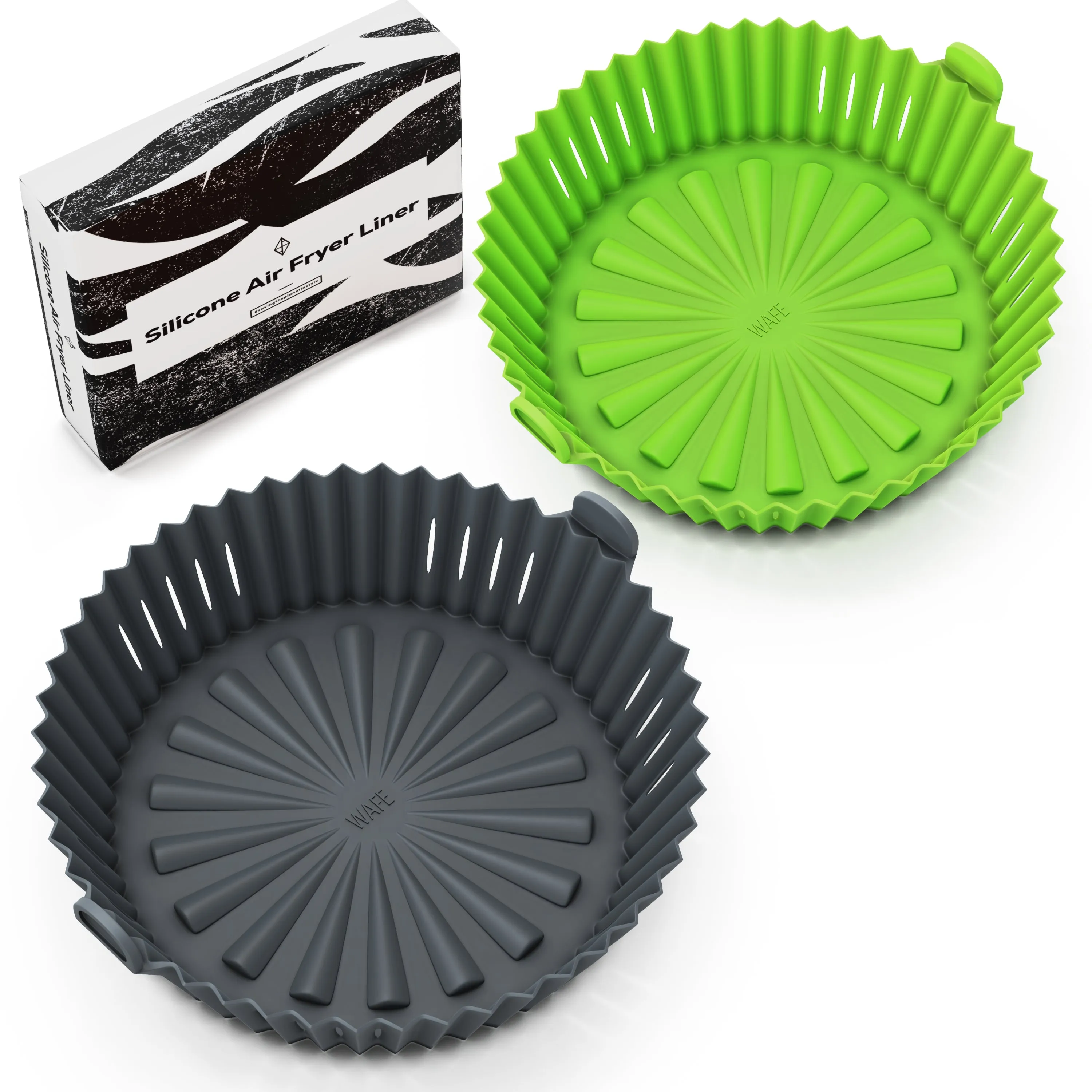 WAFE Silicone Air Fryer Liner 2PACK