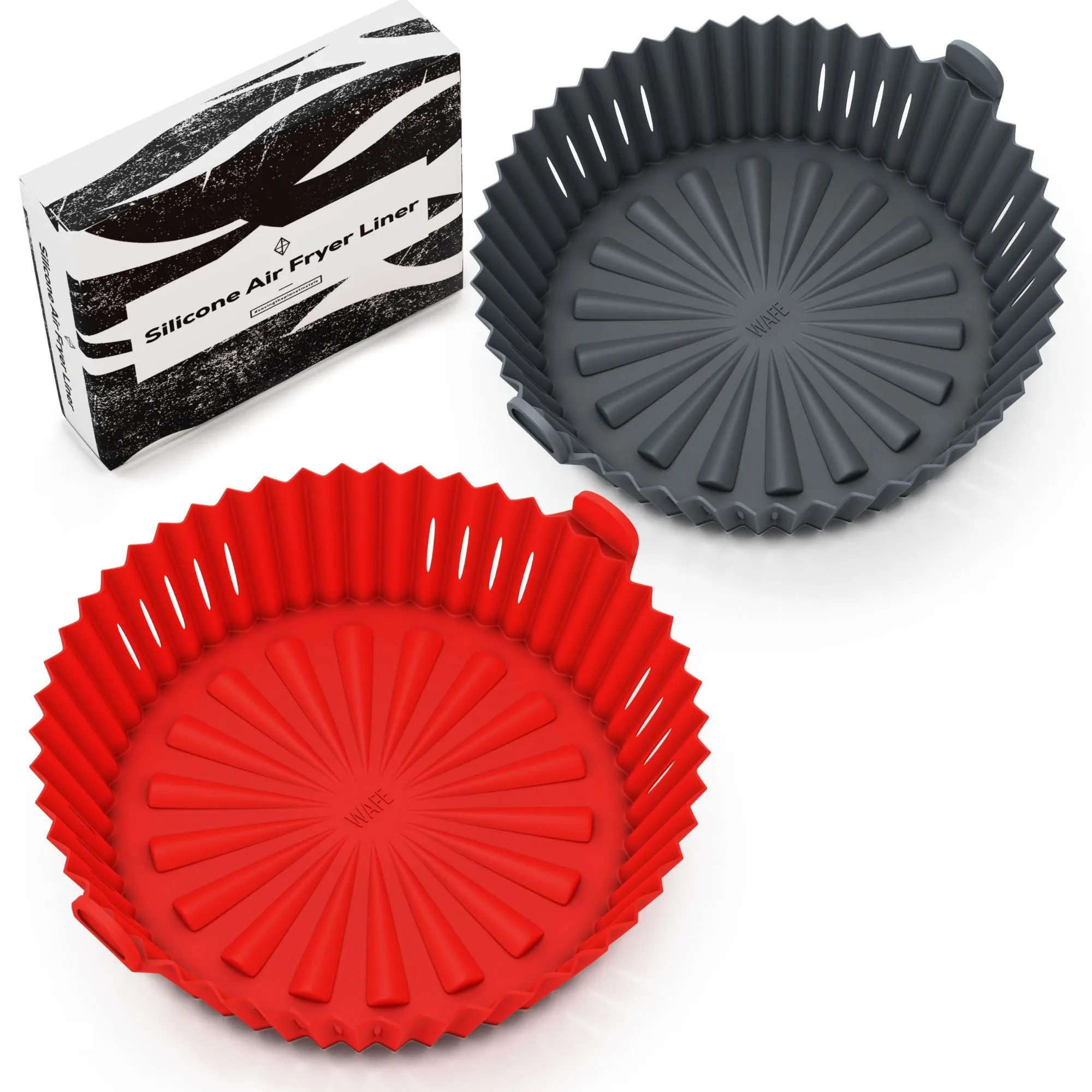 WAFE Silicone Air Fryer Liner 2PACK
