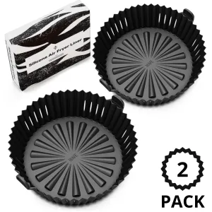 WAFE Silicone Air Fryer Liner 2PACK