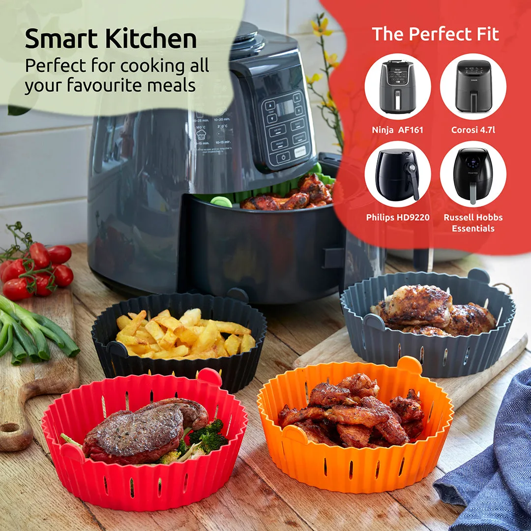 WAFE Silicone Air Fryer Liner 2PACK