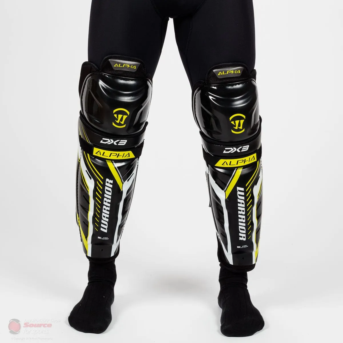 Warrior Alpha DX3 Junior Hockey Shin Guards