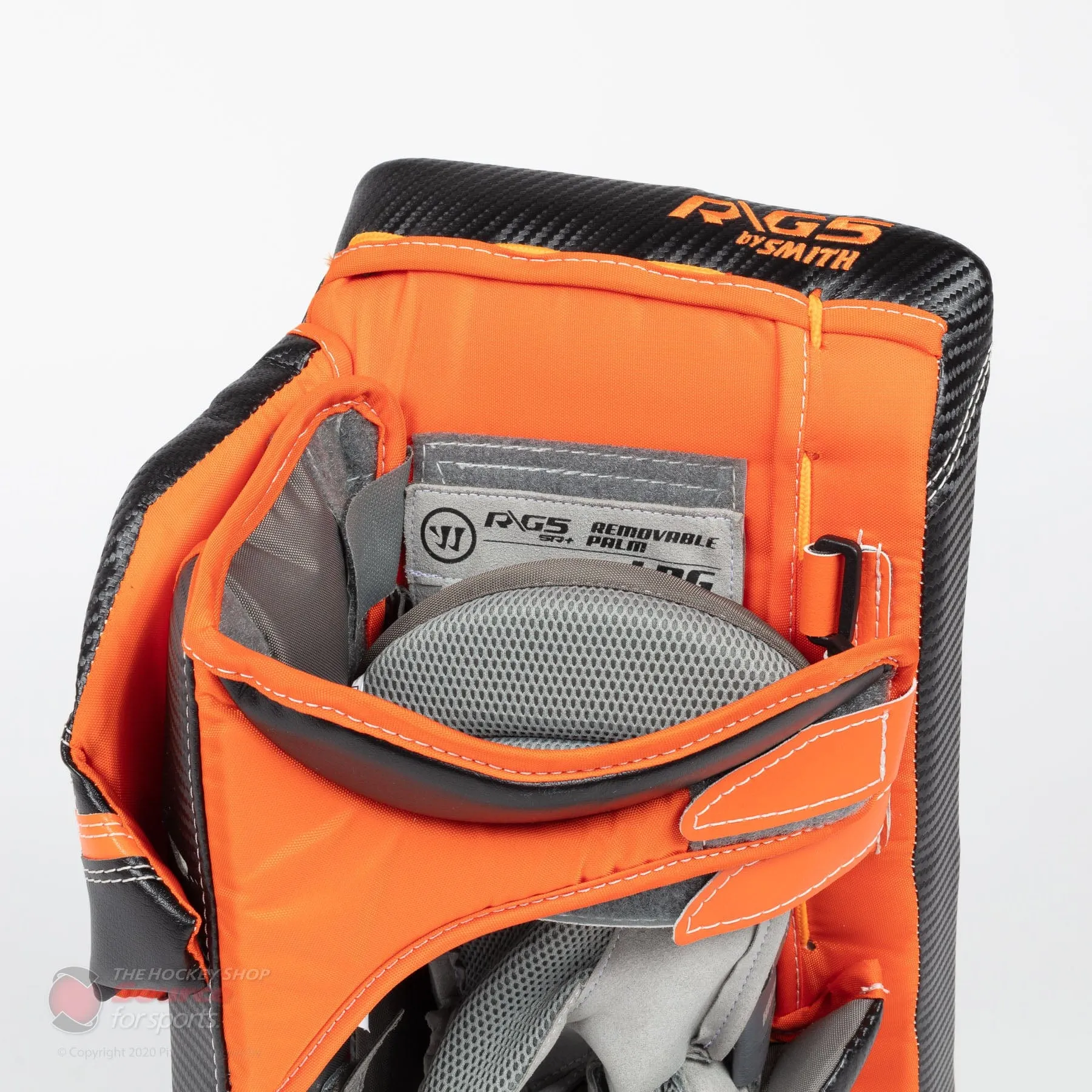 Warrior Ritual G5 SR  Senior Goalie Blocker - Source Exclusive