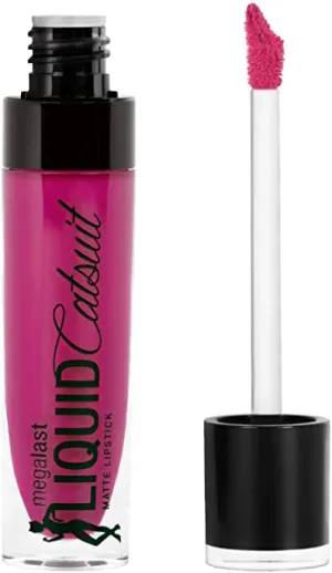 wet n wild MegaLast Liquid Catsuit Matte Lipstick - Nice To Fuchsia