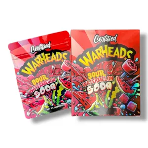 WH Sour Watermelon Soda Mylar Bag with Box 3.5 Grams