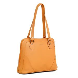 WildHorn® Upper Grain Genuine Leather  Shoulder Bag for Girls & Women.