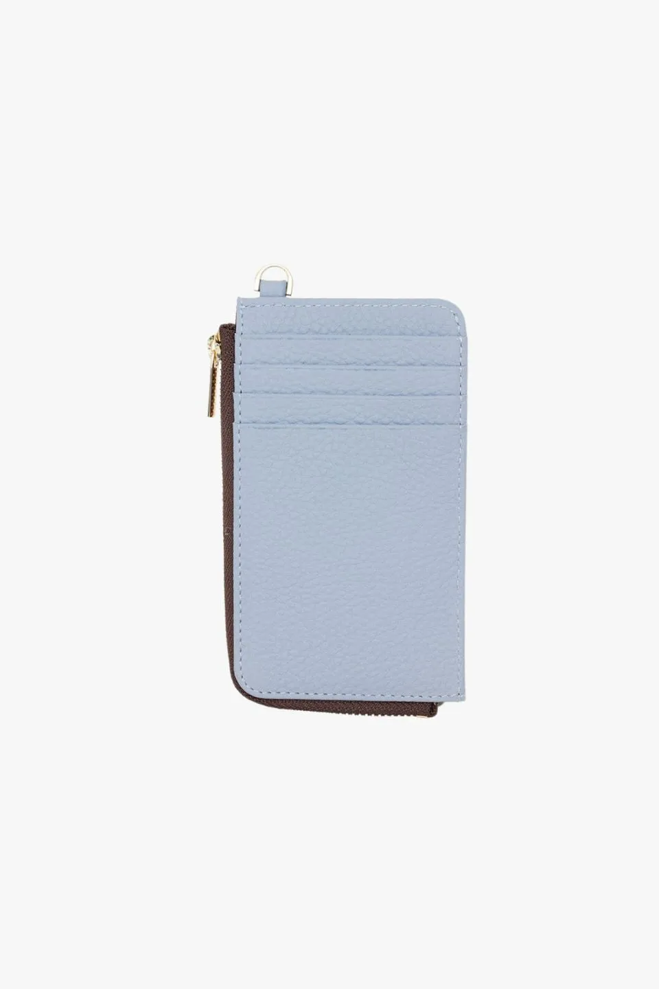 Winona Hydrangea Leather Card Holder
