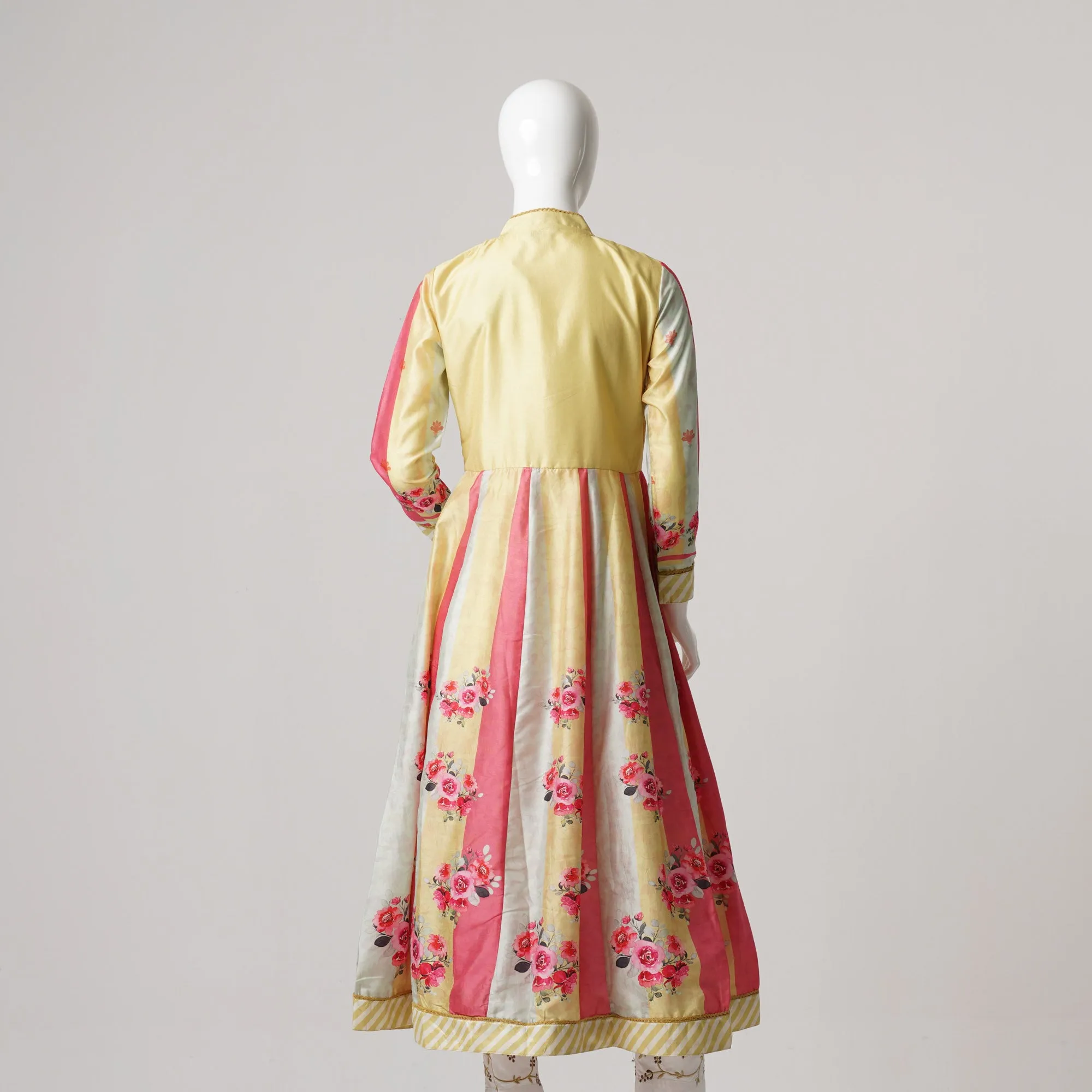 Womens Ethnic Gown-Multi Color