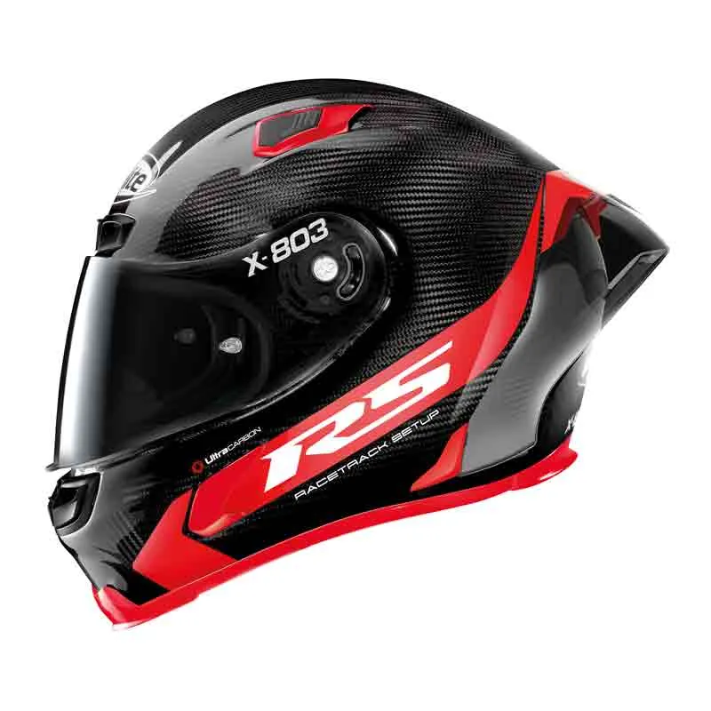 X-Lite X803 RS Ultra Carbon Full Face Helmet - red/black