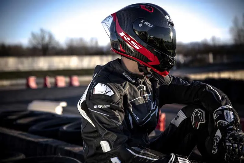 X-Lite X803 RS Ultra Carbon Full Face Helmet - red/black
