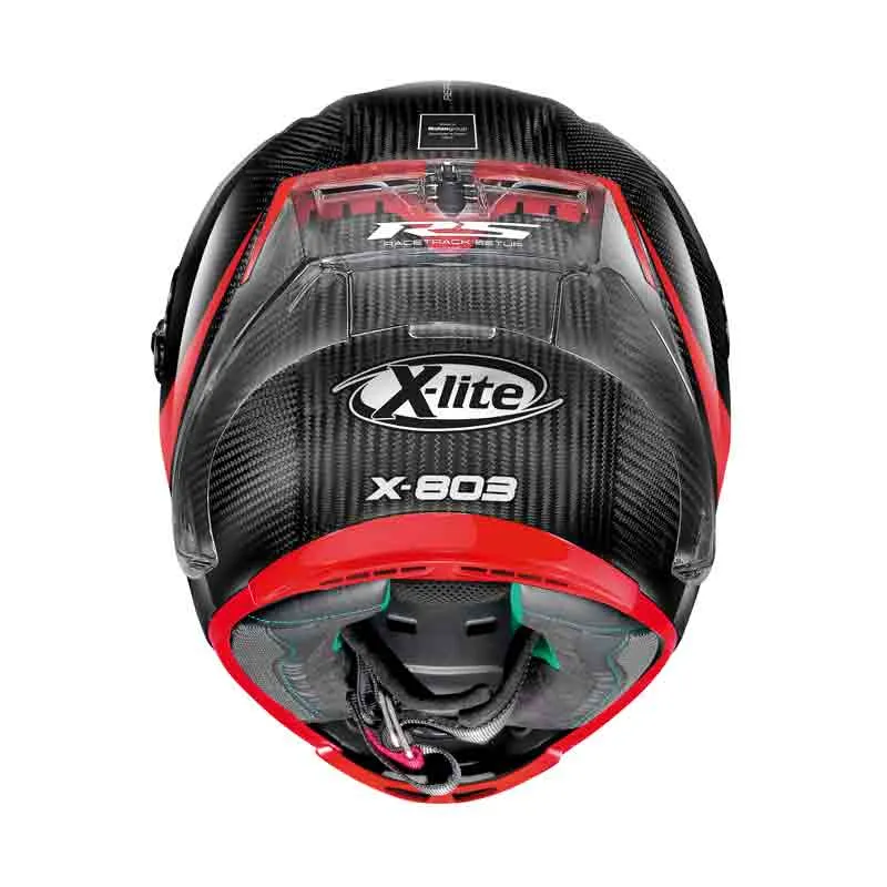 X-Lite X803 RS Ultra Carbon Full Face Helmet - red/black