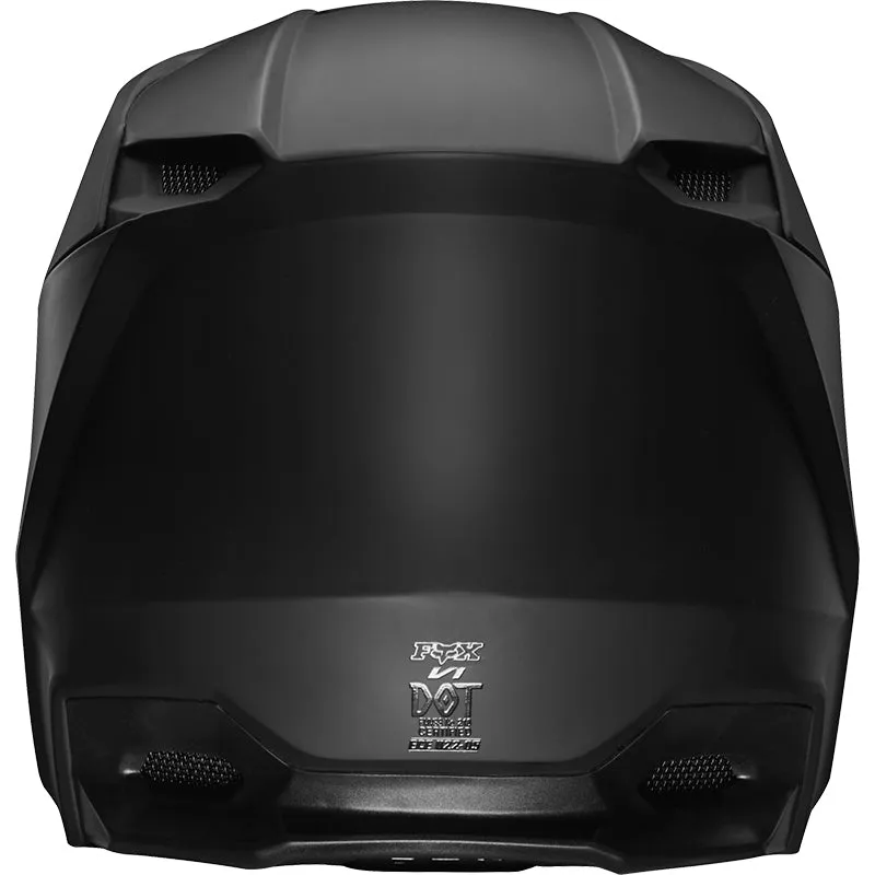 YOUTH V1 MATTE BLACK HELMET ECE [MATTE BLACK] YS