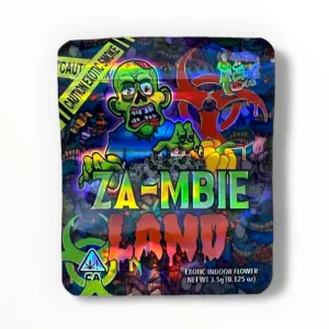 Za-mbie Land Mylar Bag 3.5 Grams