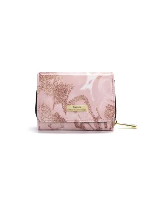 ZAHIRA  SML PATENT LEATHER WALLET WITH RFID- WSF1703
